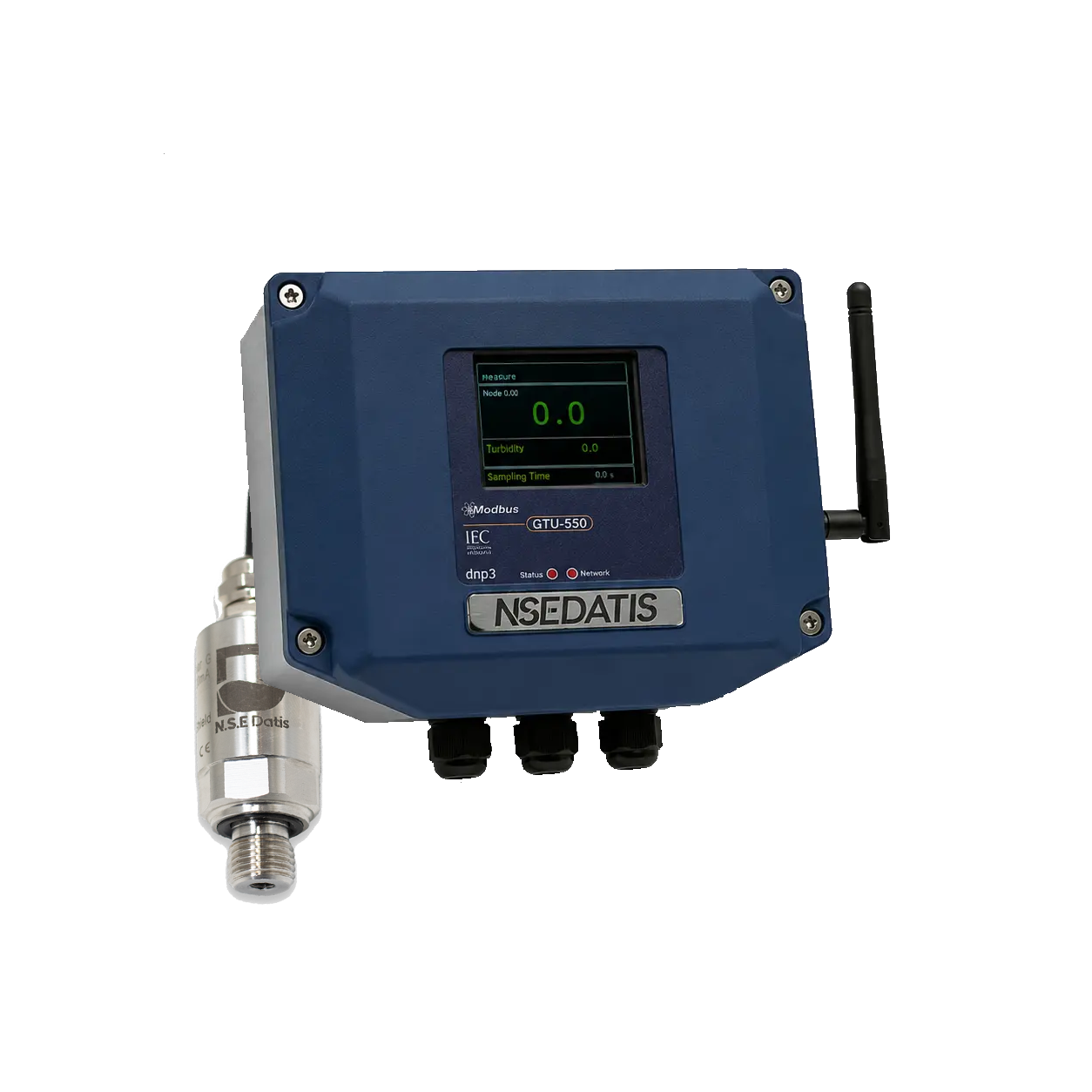 فشارسنج دیتالاگر دار صنعتی با ارتباط SCADA و PLC