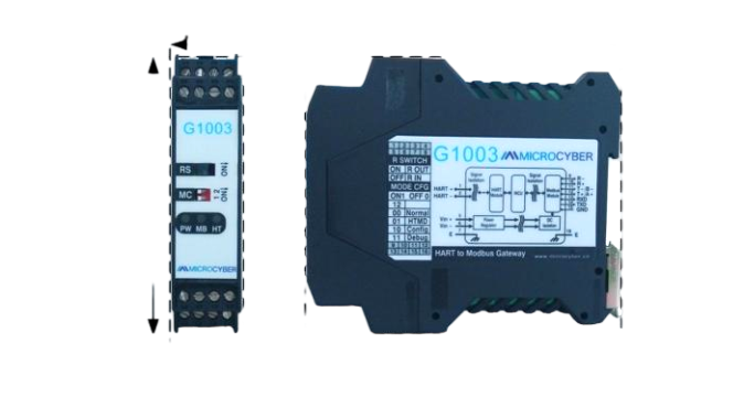 DHM100 HART to Modbus Gateway